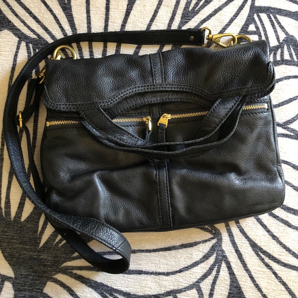 Fossil fold over crossbody